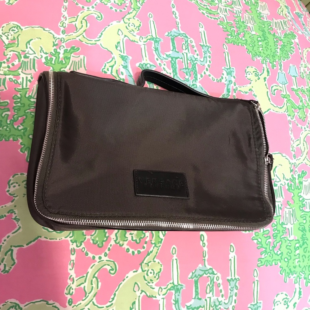 Versace Parfum travel un-zip & hang toiletry bag